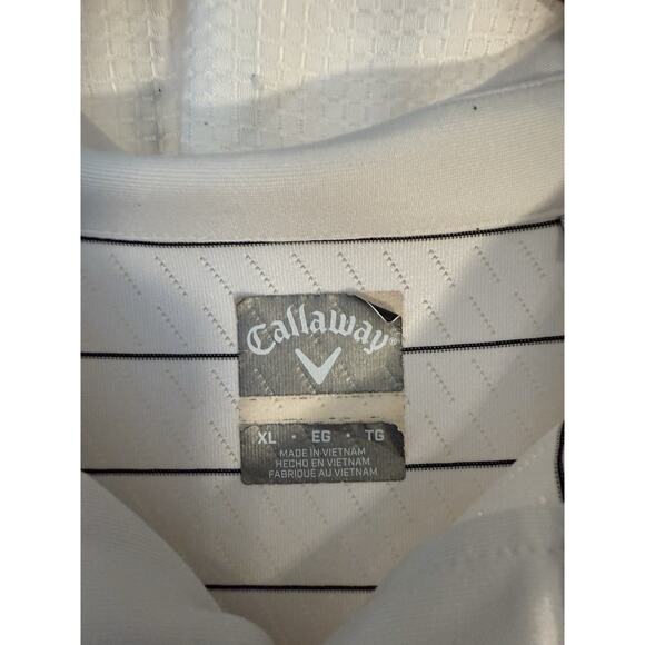 CALLAWAY OPTI-DRI POLY GOLF SHIRT--XL--WRINKLE FREE--PERFECT SPOTLESS QUALITY - Picture 2 of 6